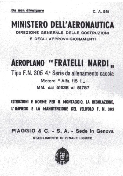Flight Manual for the Nardi FN305 and FN315