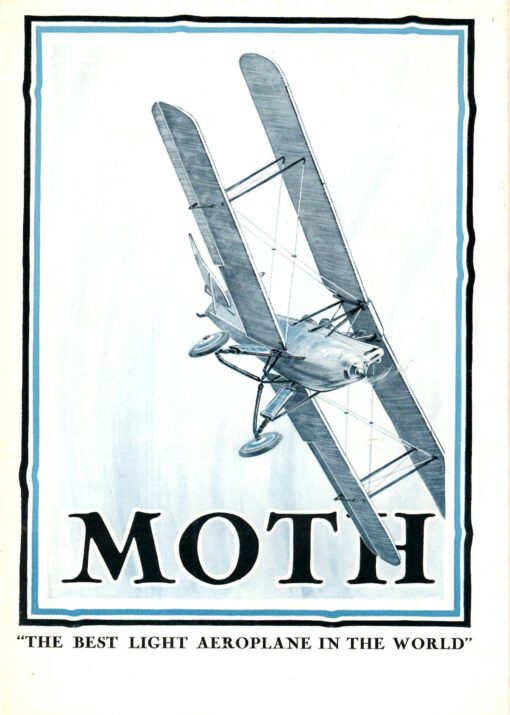 Pilots Notes for the De Havilland DH60 Gipsy Moth