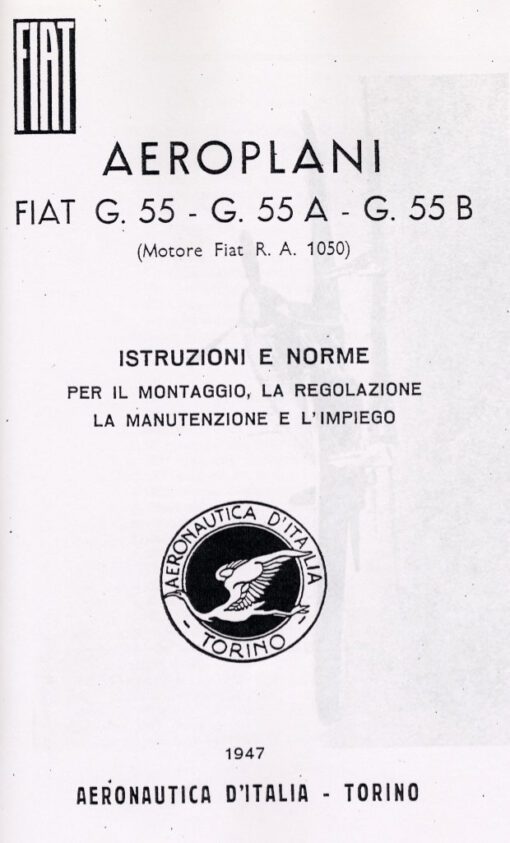Flight Manual for the Fiat G.55