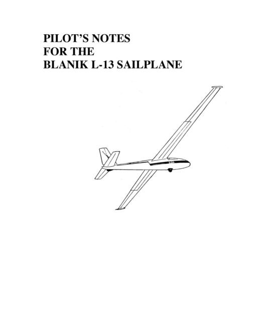Flight Manual for the LET L-13 Blanik