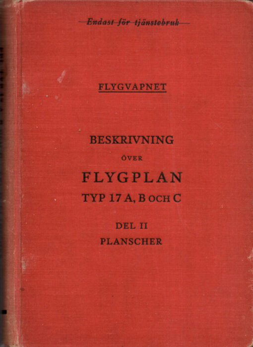 Flight Manual for the Saab 17