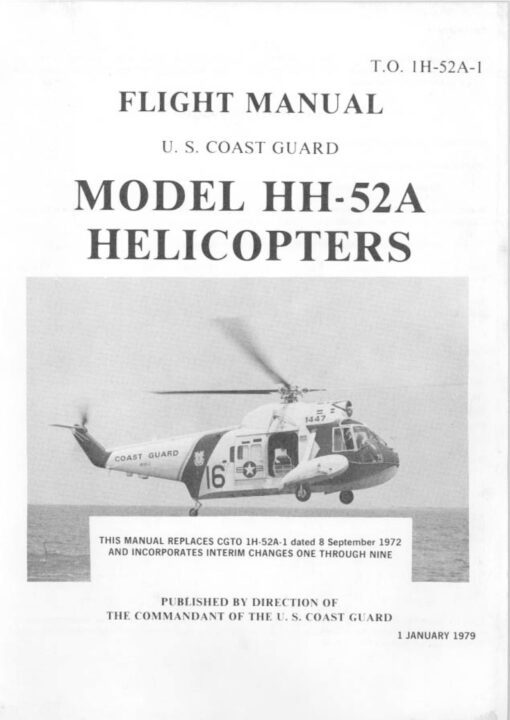 Flight Manual for the Sikorsky HH-52 Seaguard