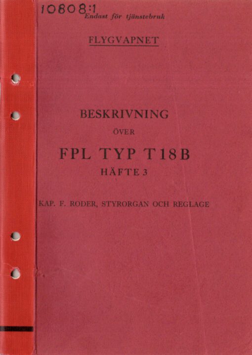 Flight Manual for the Saab 18