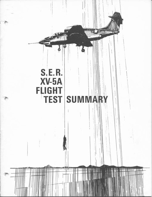 Flight Manual for the Ryan XV-5 Vertifan