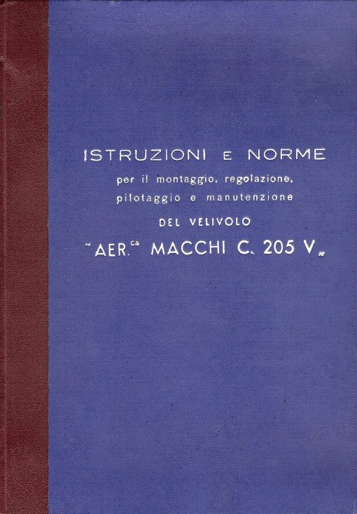 Flight Manual for the Macchi C205 Veltro