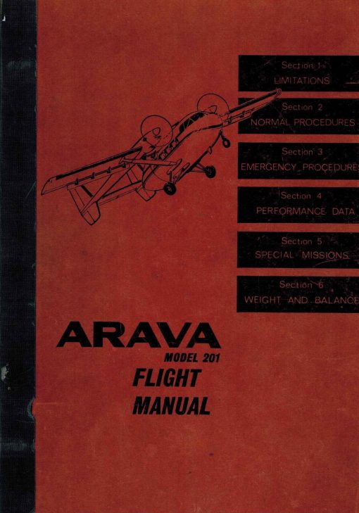 Flight Manual for the IAI Arava