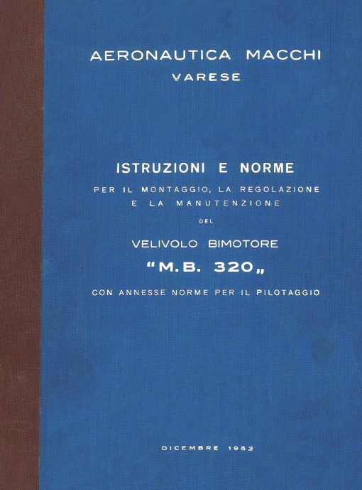 Flight Manual for the Aer Macchi MB.320